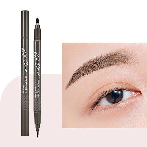 CLIO Kill Brow Dual Tattoo Pen & Remover Pen Set (3 Colors) - Le Panda BEAUTÉ