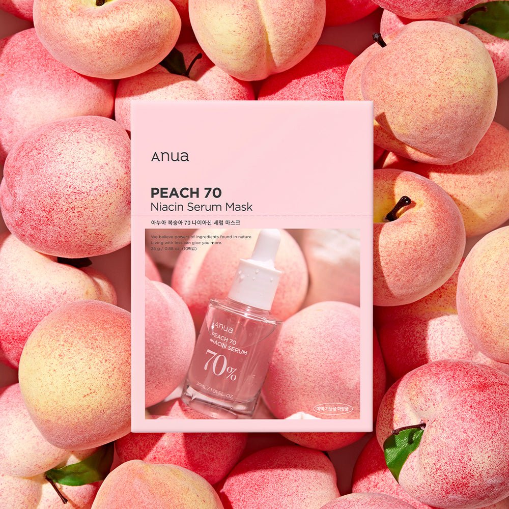 Anua Peach 70 Niacin Serum Mask Sheet 25g X 10ea - Le Panda BEAUTÉ