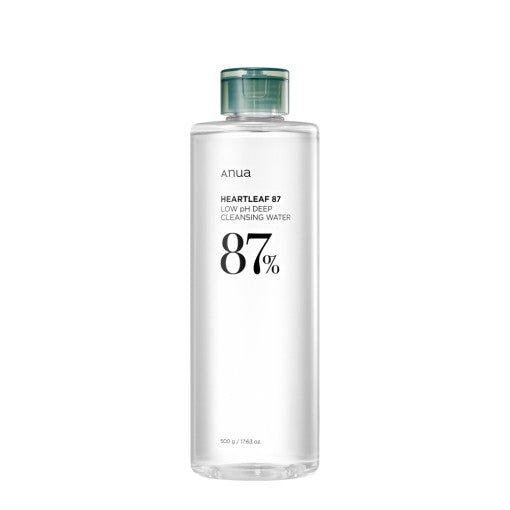 Anua Heartleaf 87 Low pH Deep Cleansing Water 500g - Le Panda BEAUTÉ