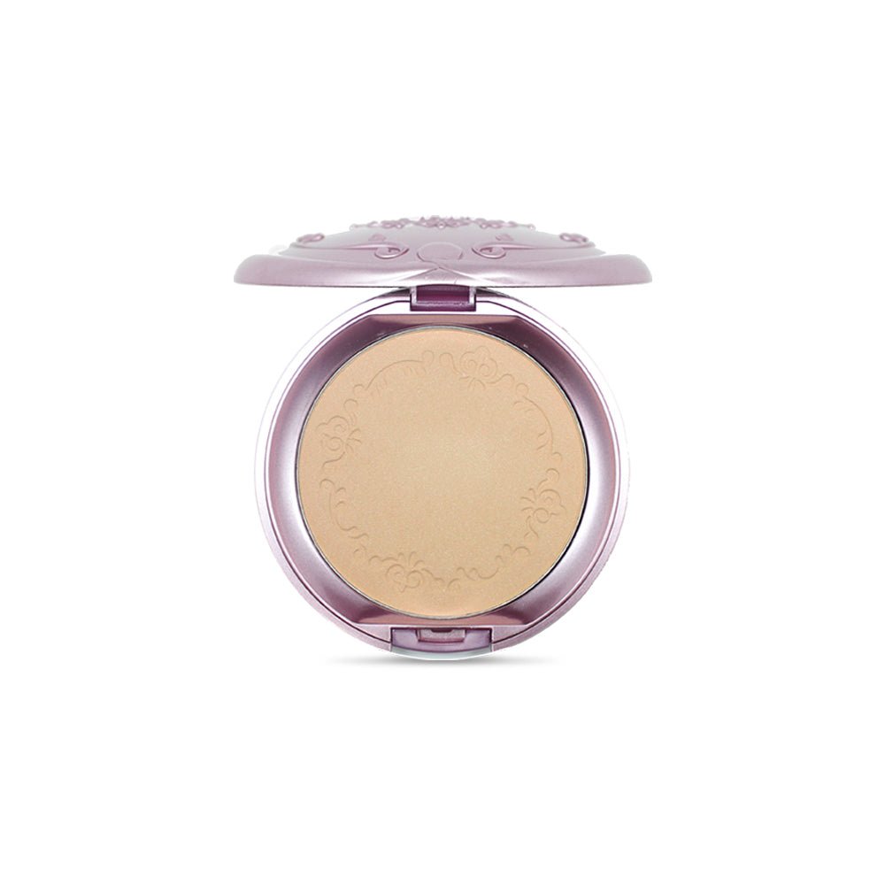 ETUDE Secret Beam Powder Pact SPF36/PA+++ 16g (3 Colors) in lavender compact with embossed powder and luminous finish