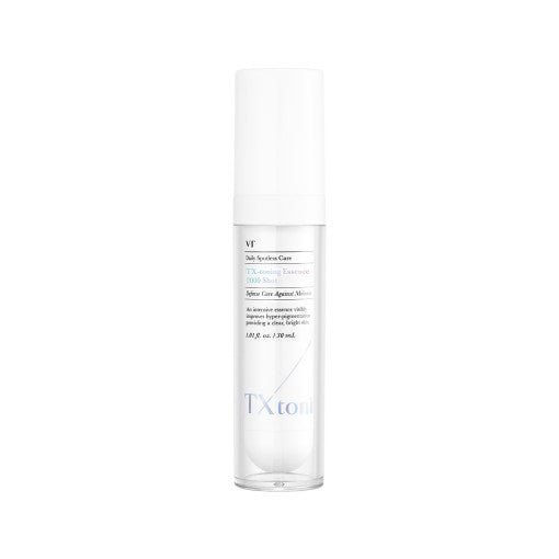 VT TX-toning Essence 2000 Shot 30ml in clear bottle delivering brightening action for radiant, even-toned skin