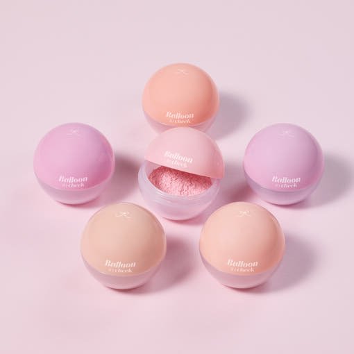 ETUDE Balloon in Cheek 6g blush balls in pastel shades with long-lasting, soft, and buildable color finish