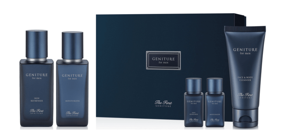 O HUI The First Geniture For Men 2pcs Special Set with skin refresher and moisturizer for pore minimization