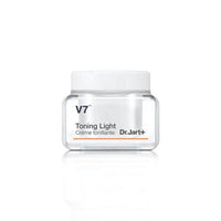Dr.Jart+ V7 Toning Light 50ml in transparent jar with white cap designed for brightening effect skincare benefits
