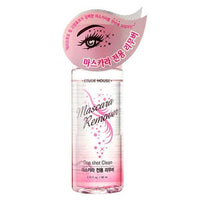 ETUDE HOUSE Mascara Remover 80ml bottle with gentle removal formula and pink label including eye illustration