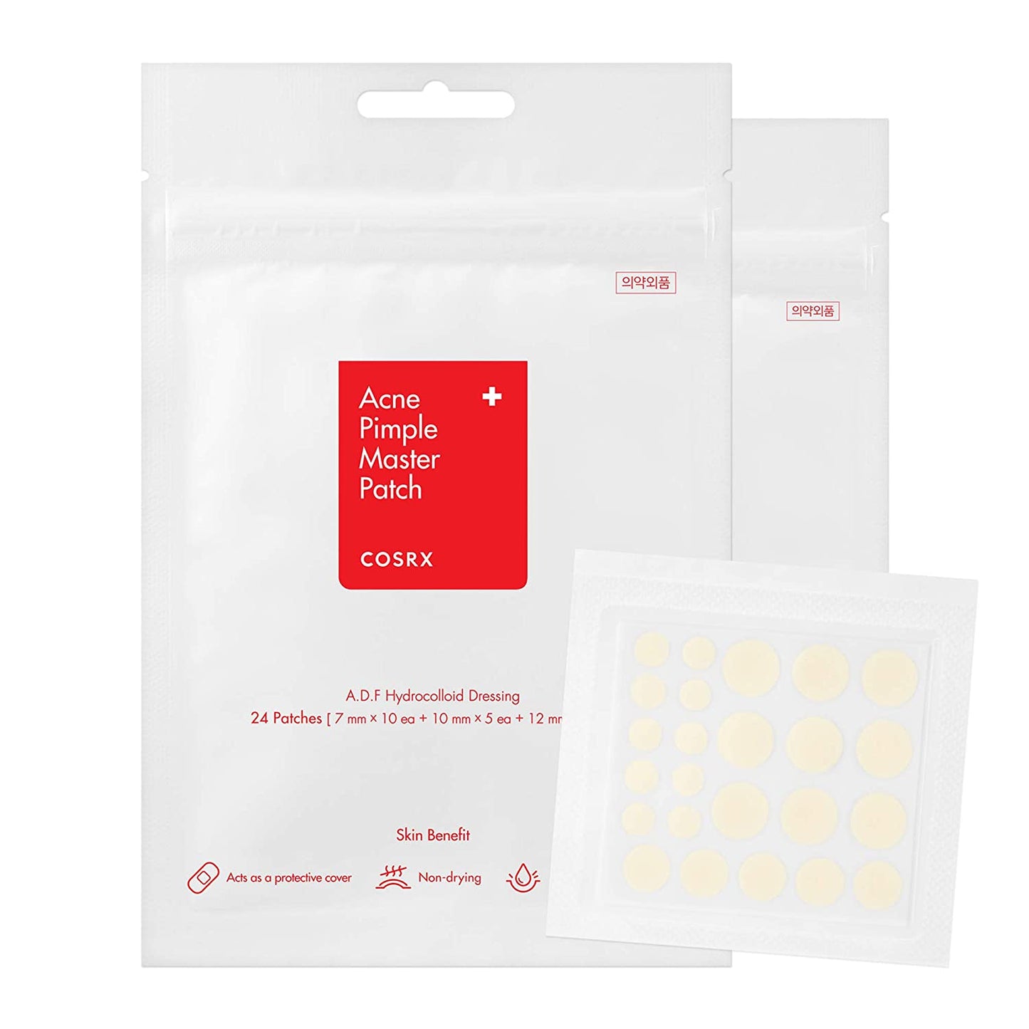 COSRX Acne Pimple Master Patch 24 Patches (3 Sizes) - Le Panda BEAUTÉ