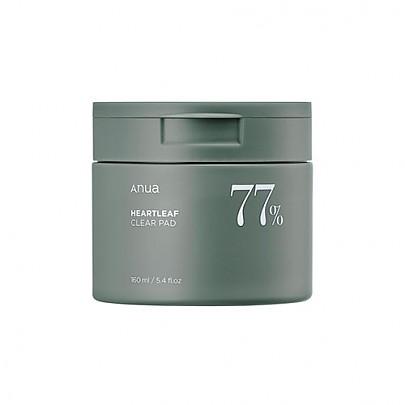Anua HEARTLEAF 77 CLEAR PAD 70ea(150ml) - Le Panda BEAUTÉ