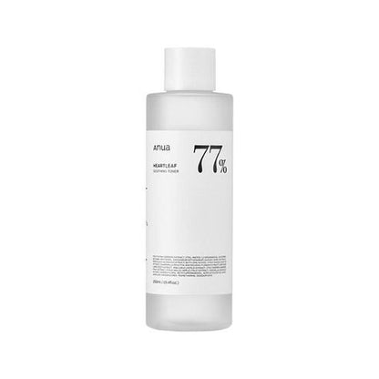 Anua HEARTLEAF 77% SOOTHING TONER 250ml - Le Panda BEAUTÉ