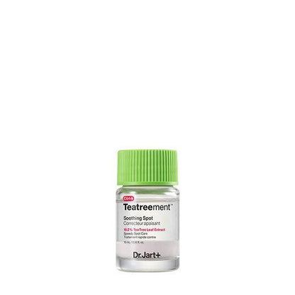 Dr.Jart+ Ctrl-A TeaTreement Soothing Spot 15ml with intensive treatment formula and green cap on white background