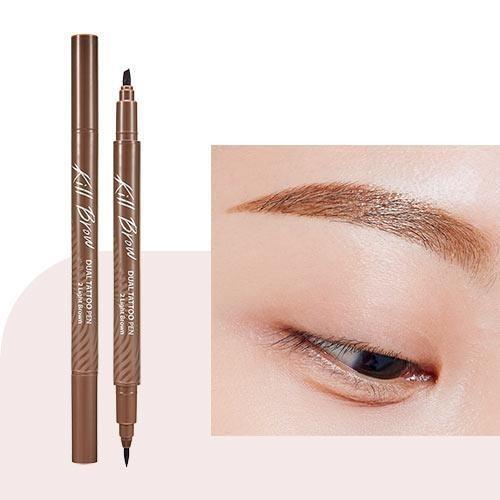 CLIO Kill Brow Dual Tattoo Pen & Remover Pen Set (3 Colors) - Le Panda BEAUTÉ