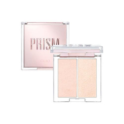 CLIO Prism Highlighter Duo 2.8g X 2ea (2 Colors) - Le Panda BEAUTÉ