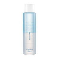 A'pieu MINERAL LIP AND EYE REMOVER EAU-MARINE 250ml in blue and clear bottle for gentle makeup removal