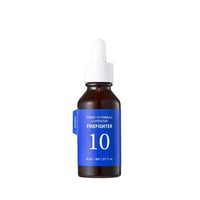 Brown dropper bottle with blue label reading "Firefighter 10" and white cap for soothing skin care use