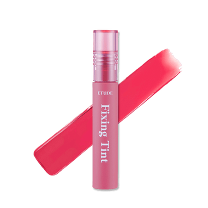 ETUDE HOUSE Fixing Tint 4g #10 Smokey Cherry with vibrant pink-red shade and long-lasting tint formula