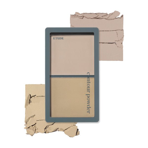 ETUDE HOUSE Contour Powder 10g #03 Illuminator compact with two neutral shades for depth enhancement