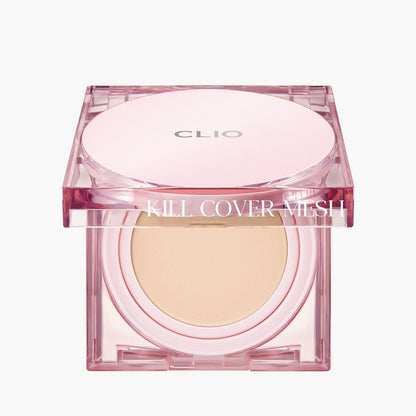 CLIO Kill Cover Mesh Glow Cushion Set (+Refill) 15g X 2ea (3 Colors) - Le Panda BEAUTÉ