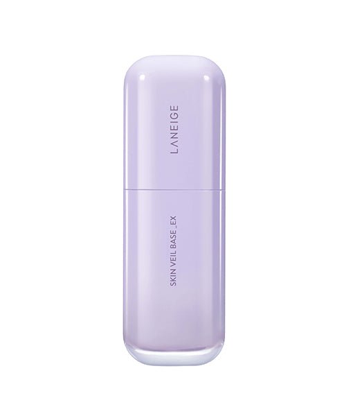 LANEIGE Skin Veil Base EX 30ml (2 Colors) in sleek lavender packaging with lightweight texture for smooth application
