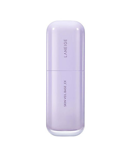 LANEIGE Skin Veil Base EX 30ml (2 Colors) in sleek lavender packaging with lightweight texture for smooth application