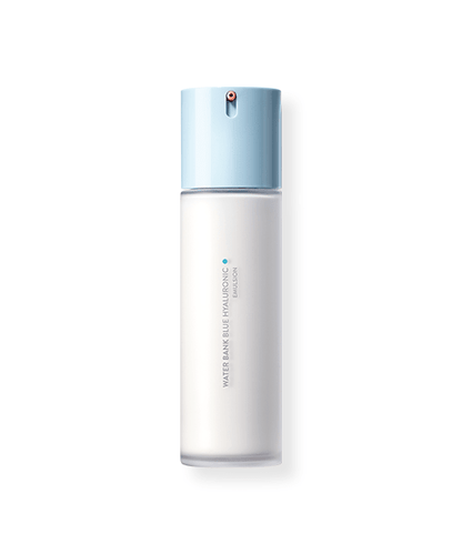 LANEIGE Water Bank Blue Hyaluronic Emulsion 120ml [for Combination to Oily skin] with hydration boost formula in frosted bottle