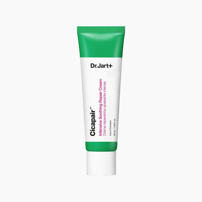 Dr.Jart+ Cicapair Intensive Soothing Repair Cream 50ml tube designed to strengthen the skin barrier and repair.