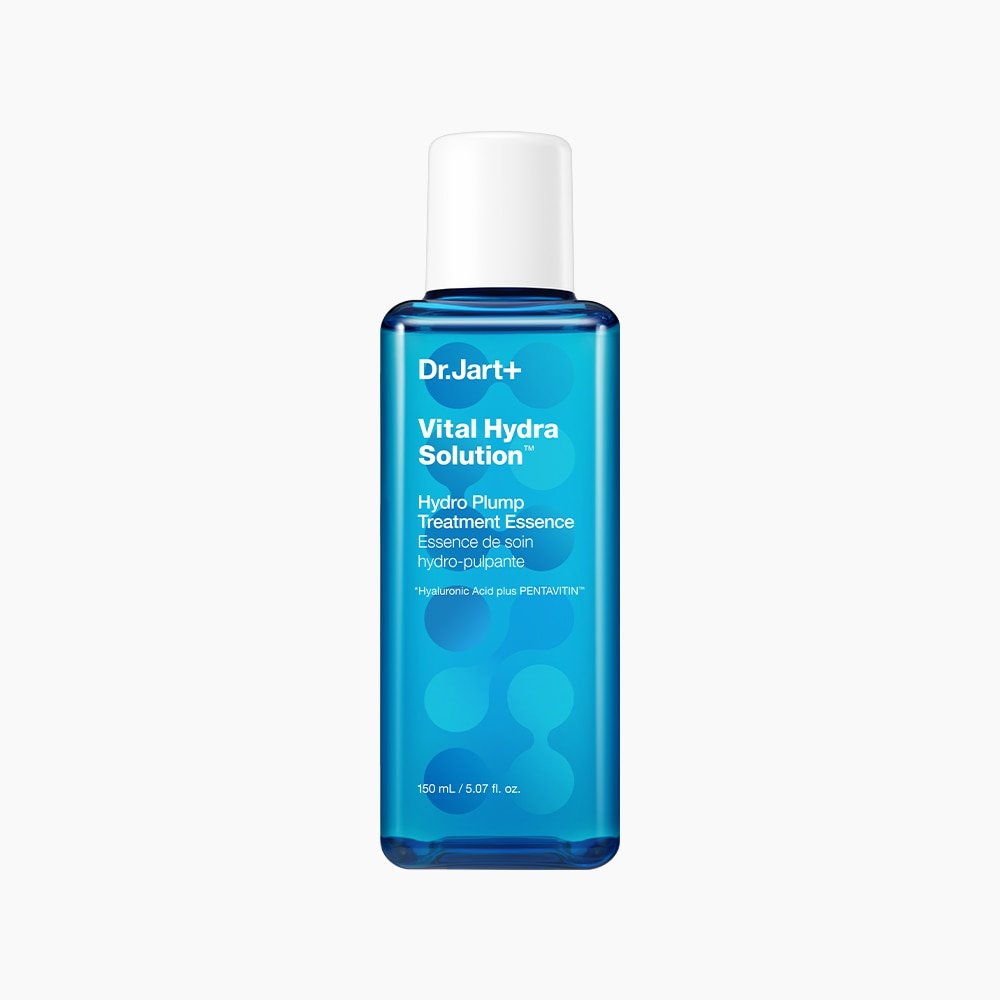 Dr.Jart+ Vital Hydra Solution Hydro Plump Treatment Essence 150ml bottle delivering intense hydration for refreshed skin