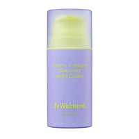 [By Wishtrend] Vitamin A-mazing Bakuchiol Night Cream 30g in lavender pump bottle with multi-functional skin care benefits