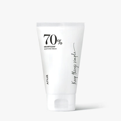 Anua HEARTLEAF 70% SOOTHING CREAM 100ml - Le Panda BEAUTÉ
