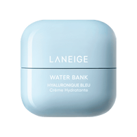 LANEIGE Water Bank Blue Hyaluronic Cream Moisturizer 50ml in light blue jar for deep hydration boost