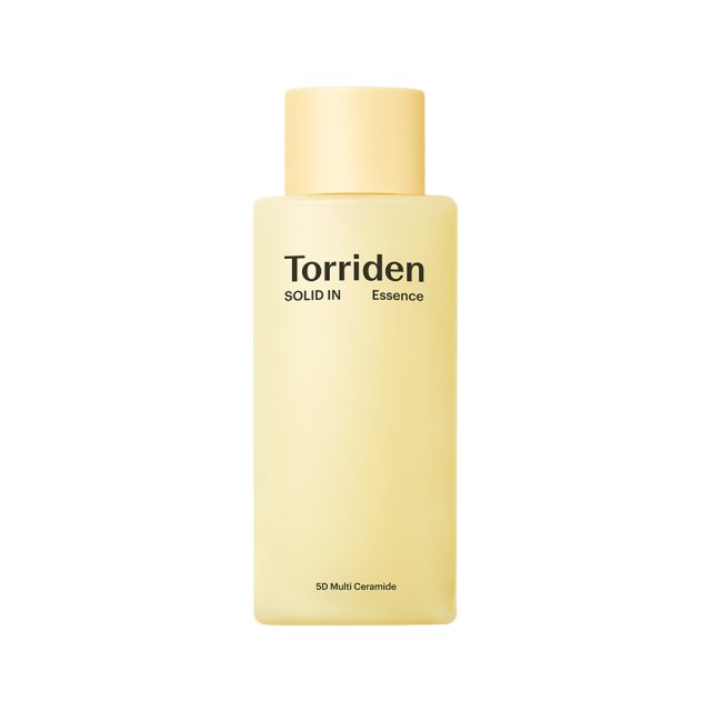Torriden Solid-In Ceramide All Day Essence 100ml in pale yellow bottle for effective moisture replenishment and skin care