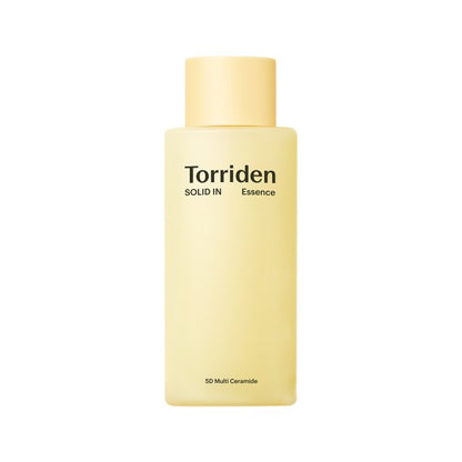 Torriden Solid-In Ceramide All Day Essence 100ml in pale yellow bottle for effective moisture replenishment and skin care