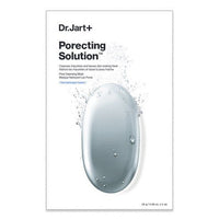 Dr.Jart+ Dermask Porecting Solution Facial Mask (5 Sheets) with pore cleansing and immediate oil reduction benefits