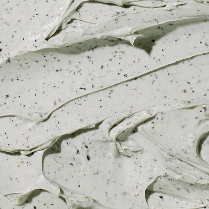 beplain Mung Bean Pore Clay Pack 120ml showing creamy textured detoxifying clay mask with natural mung bean particles