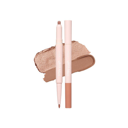 ETUDE Bling Bling Idol Stick 0.75g with dual-function creamy highlighter and contour shades on white background