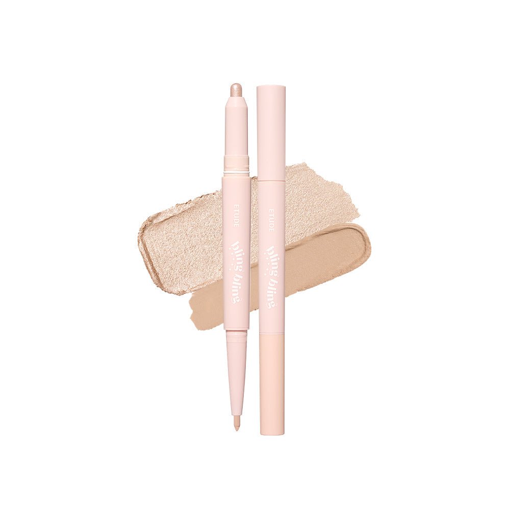 ETUDE Bling Bling Idol Stick 0.75g dual-function highlighter and eyeshadow stick with soft shimmer shades