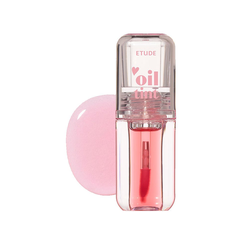 ETUDE Dear Darling Oil Tint 4.2g in soft pink shade with smooth texture and long-lasting color benefits