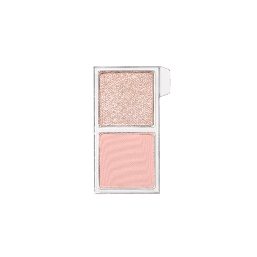 ETUDE My Best Tone Eye 2-Color Refill with shimmering champagne and soft matte pink shades for customizable eye looks