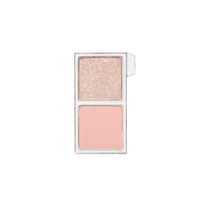 ETUDE My Best Tone Eye 2-Color Refill with shimmering champagne and soft matte pink shades for customizable eye looks