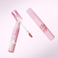 ETUDE Pink Shy Fixing Tint 4g in pink packaging with brush applicator featuring long-lasting wear formula