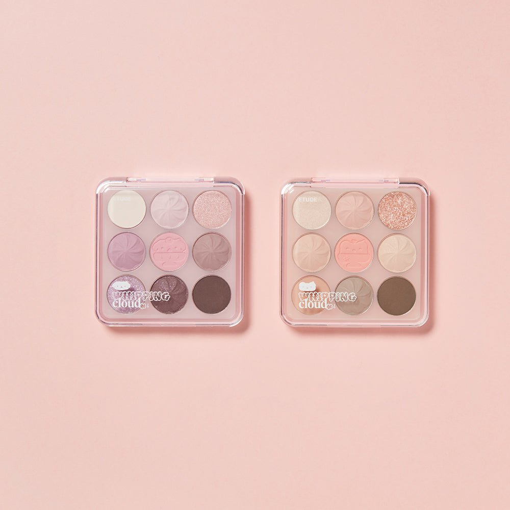 ETUDE Whipping Play Color Eyes 11.75g two eyeshadow palettes with versatile soft pink and neutral tones