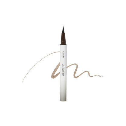 ETUDE 2X Tinting Eyeliner 0.5g in natural light brown with fine tip for seamless application and precise lines