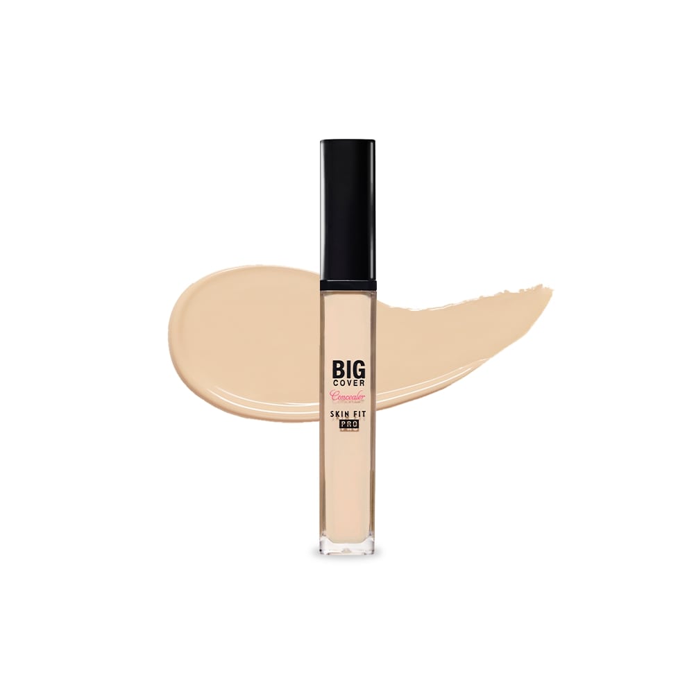 ETUDE Big Cover Skin Fit Concealer PRO in a versatile shade with smooth, full-coverage formula for natural finish