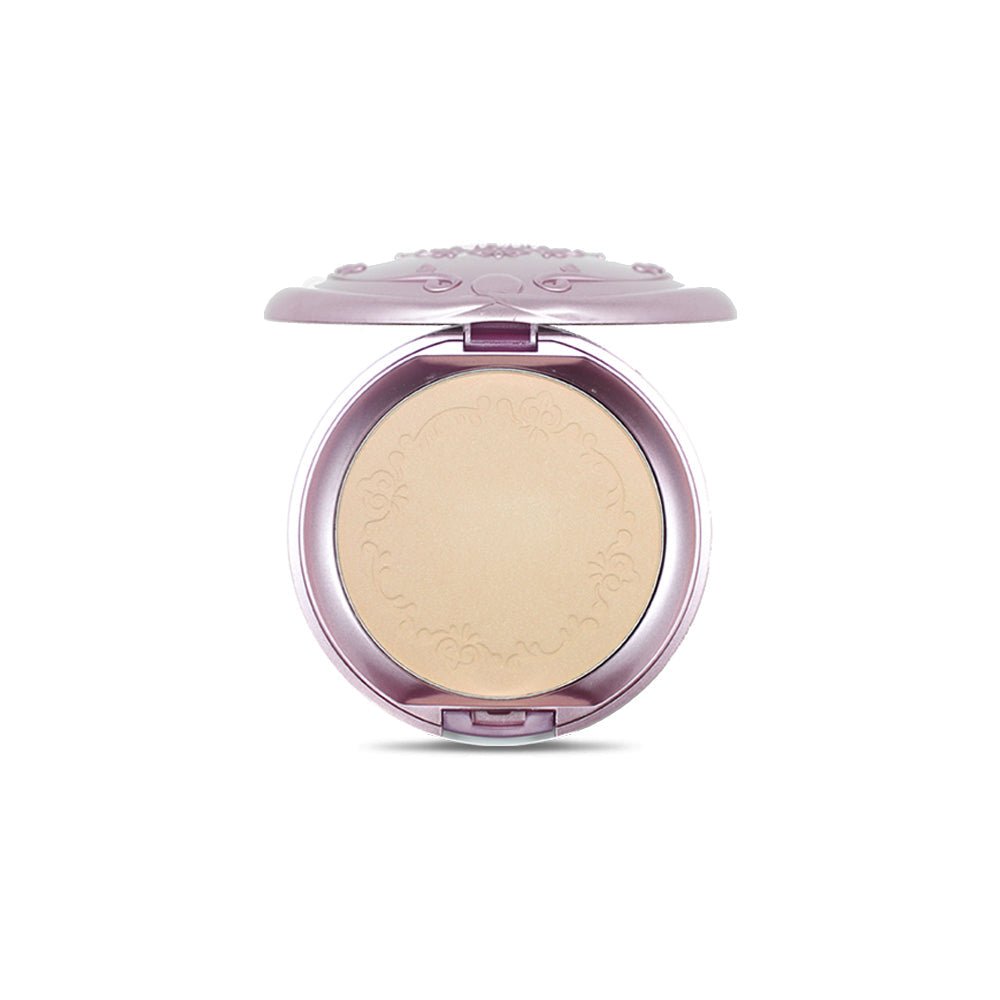 ETUDE Secret Beam Powder Pact SPF36/PA+++ 16g (3 Colors) in elegant pink compact with luminous finish powder inside