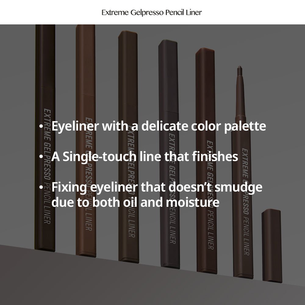 CLIO Extreme Gelpresso Pencil Liner 0.35g - Le Panda BEAUTÉ