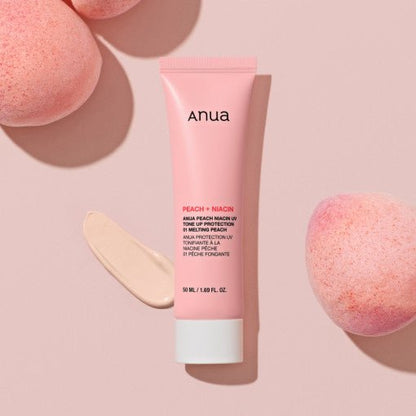 Anua ANUA Peach Niacin UV Tone Up Protection 50ml - Le Panda BEAUTÉ