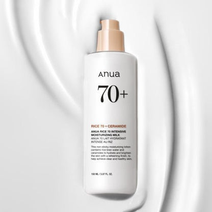 Anua Rice 70 Intense Moisturizing Milk 150ml - Le Panda BEAUTÉ