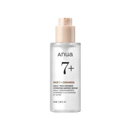 Anua RICE CERAMIDE 7 HYDRATING BARRIER SERUM 50ml - Le Panda BEAUTÉ