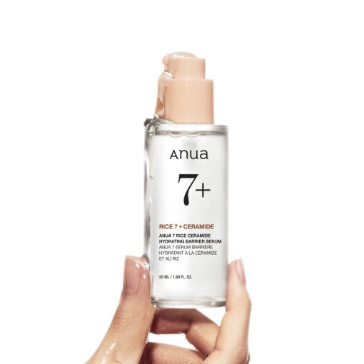 Anua RICE CERAMIDE 7 HYDRATING BARRIER SERUM 50ml - Le Panda BEAUTÉ