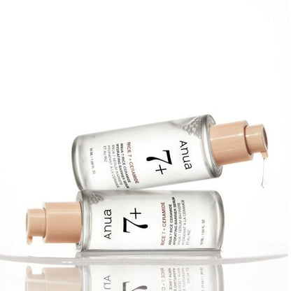 Anua RICE CERAMIDE 7 HYDRATING BARRIER SERUM 50ml - Le Panda BEAUTÉ
