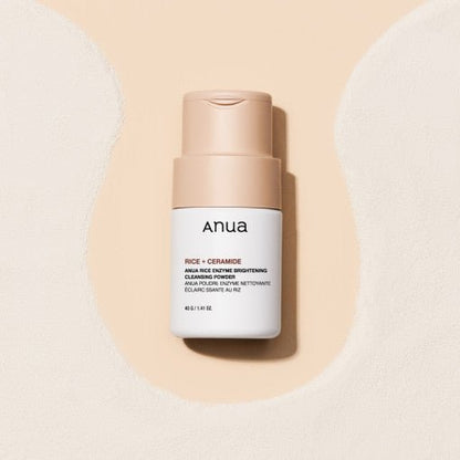 Anua RICE ENZYME BRIGHTENING CLEANSING POWDER 40g - Le Panda BEAUTÉ