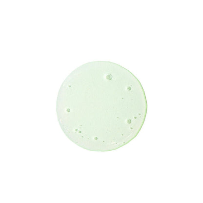 Clear gel texture swatch showcasing the intensive care benefits of VT Cica Reti-A 7 Days Mask 110g